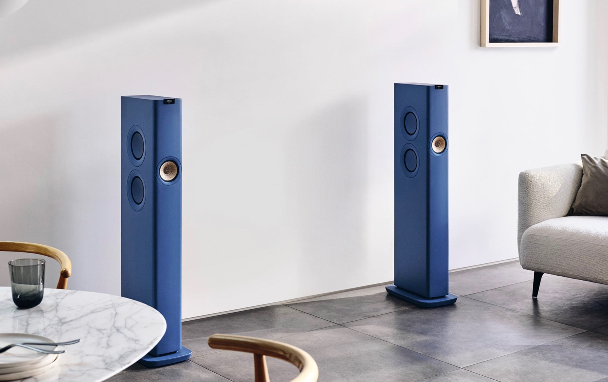 KEF LS60 Wireless – schlanke Standlautsprecher mit integrierter Tieftontechnologie