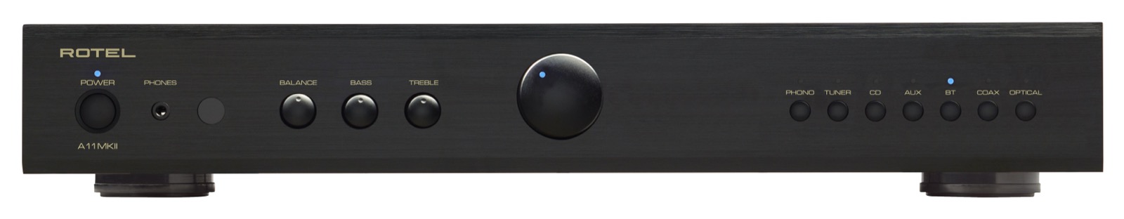 Rotel A11MKII Vollverstärker in Schwarz