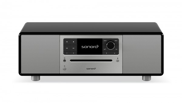 sonoro PRESTIGE Schwarz (hochglänzend) - Silber